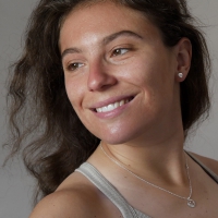 Ewige Welle in Silber - Halskette