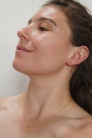 Sternenhimmel - Ohrstecker mit Zirkonia Steinen